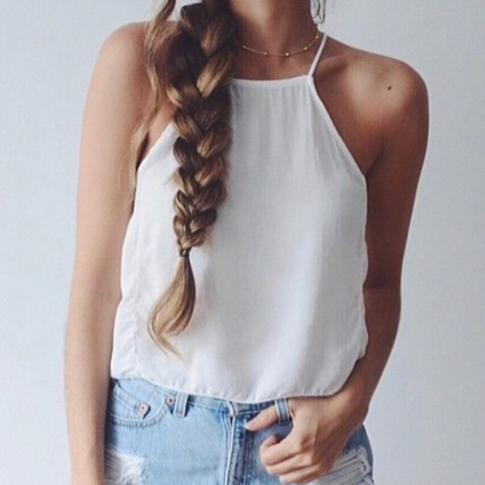 Brandy Melville White Tank Top
